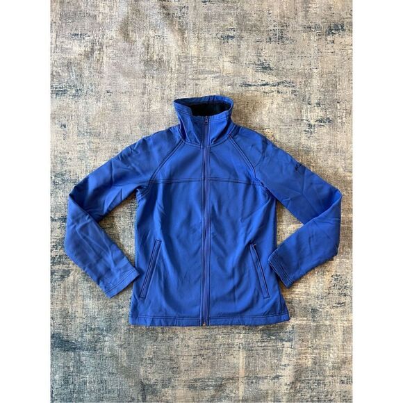 Columbia Blue Winter Tide Softshell High Neck Jacket Women's Small - Picture 1 of 6